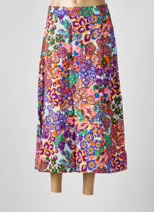 Jupe longue violet JULIE GUERLANDE pour femme