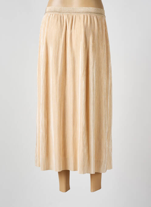 Jupe mi-longue or JULIE GUERLANDE pour femme