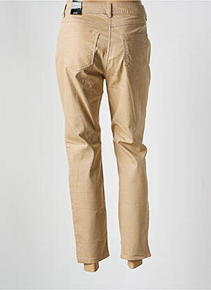 Jeans coupe slim stretch taille normale beige JENSEN femme