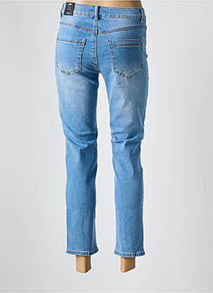 Jeans coupe slim stretch taille normale bleu JENSEN femme