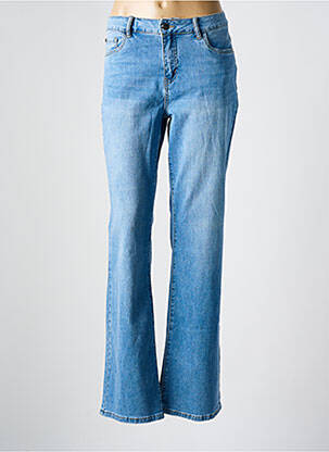 Jeans bootcut taille normale taille normale bleu JENSEN femme
