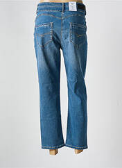 Jeans coupe droite bleu JULIE GUERLANDE pour femme seconde vue