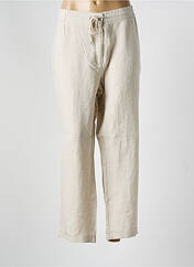 Pantalon droit beige JULIE GUERLANDE pour femme seconde vue