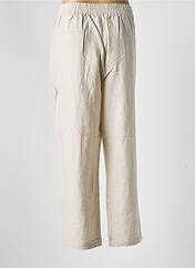 Pantalon droit beige JULIE GUERLANDE pour femme seconde vue