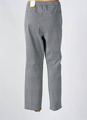 Pantalon droit stretch taille normale noir FRANK WALDER femme