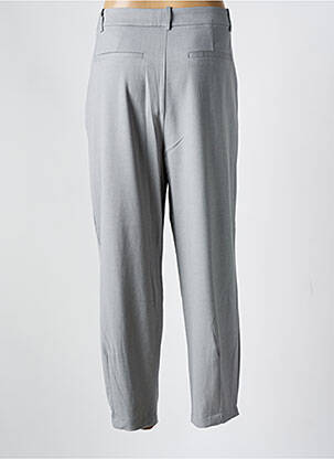 Pantalon droit stretch taille normale gris KAFFE femme