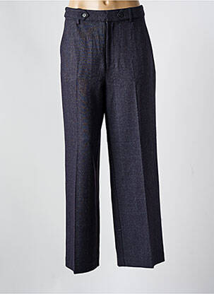 Pantalon droit stretch taille normale bleu KAFFE femme