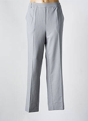Pantalon droit stretch taille normale gris KAFFE femme