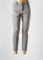 Pantalon chino gris KAFFE pour femme seconde vue