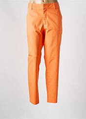 Pantalon chino orange KAFFE pour femme seconde vue