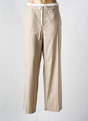 Pantalon droit beige KAFFE pour femme seconde vue