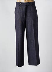 Pantalon droit bleu KAFFE pour femme seconde vue