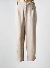 Pantalon large beige KAFFE pour femme seconde vue