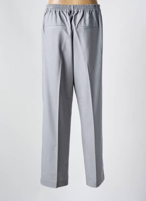 Pantalon droit stretch taille normale gris KAFFE femme
