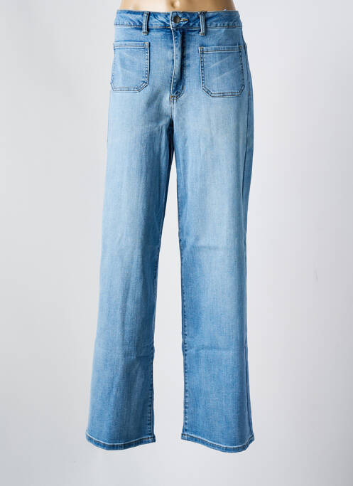 Jeans coupe droite bleu KAFFE femme