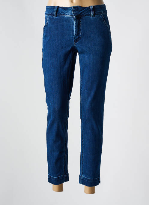 Jeans coupe slim bleu KAFFE pour femme