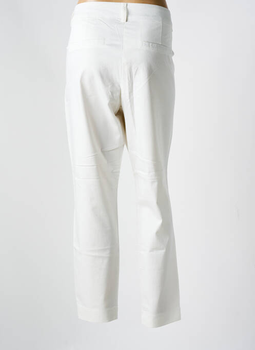 Pantalon chino blanc KAFFE pour femme