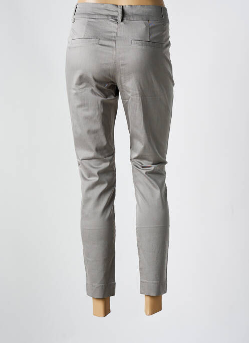 Pantalon chino gris KAFFE pour femme