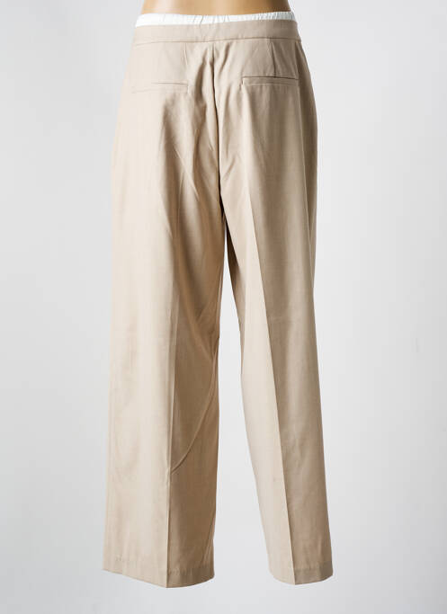Pantalon droit beige KAFFE pour femme