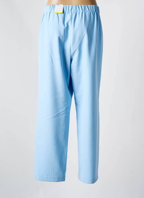 Pantalon droit bleu FRANK WALDER pour femme