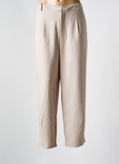 Pantalon large beige KAFFE pour femme