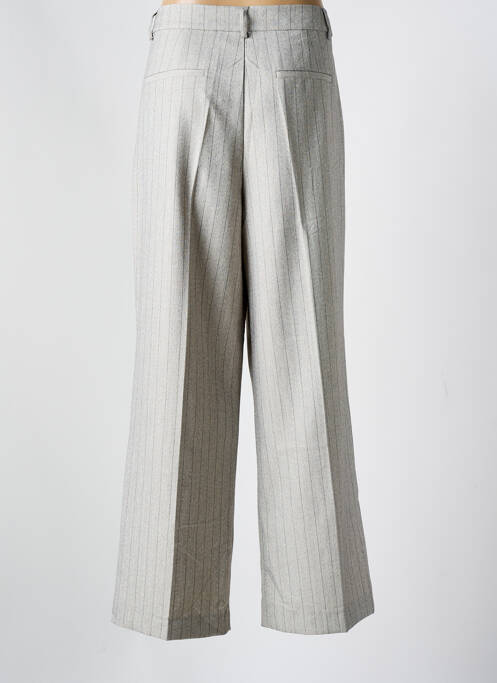 Pantalon large gris KAFFE pour femme