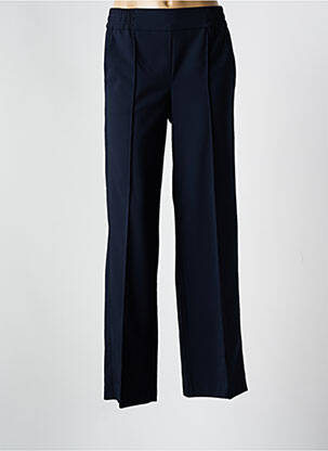 Pantalon droit taille élastique bleu BETTY BARCLAY femme