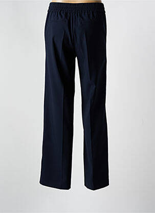 Pantalon droit taille élastique bleu BETTY BARCLAY femme
