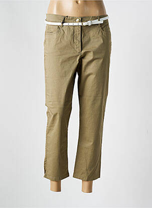 Pantalon 7/8 vert BETTY BARCLAY femme