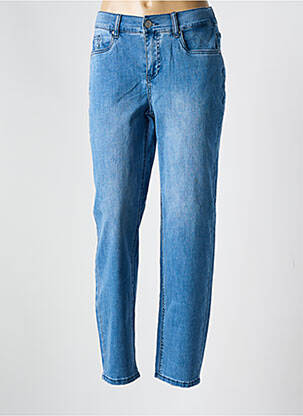 Jeans coupe droite poches bleu CISO femme