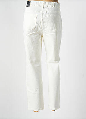Pantalon slim taille élastique blanc CISO femme
