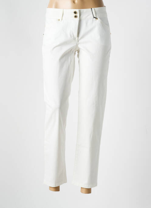 Pantalon 7/8 blanc BETTY BARCLAY pour femme