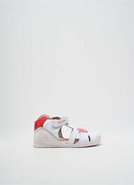 Sandales/nu pieds bout rond bout rond rouge BIOMECANICS fille