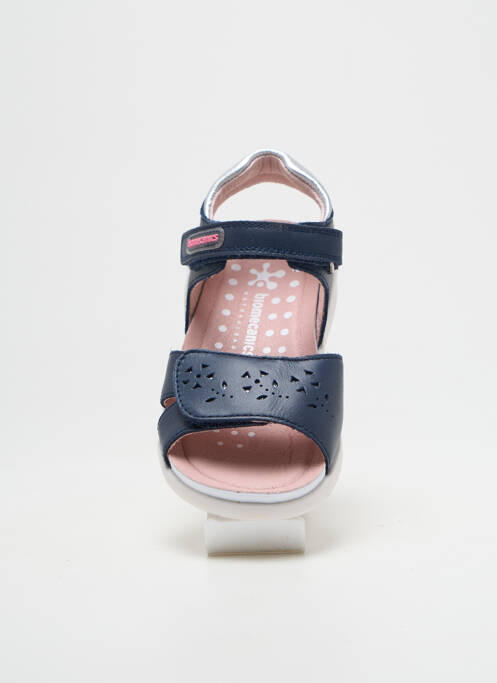 Sandales/Nu pieds bleu BIOMECANICS pour fille