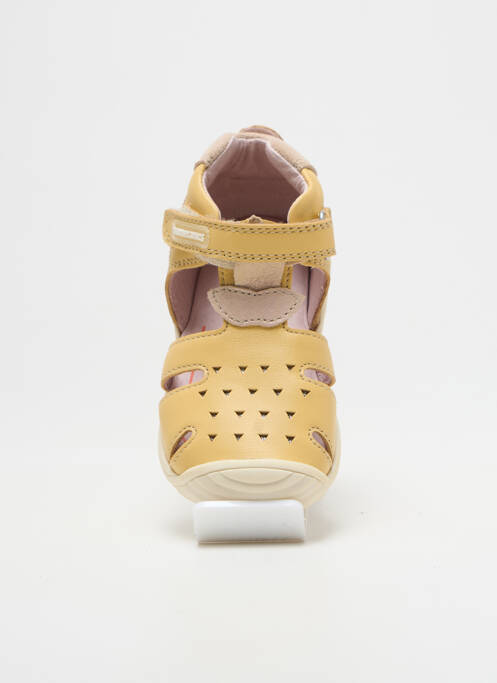 Sandales/Nu pieds jaune BIOMECANICS fille