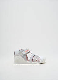 Sandales/nu pieds bout rond bout rond blanc BIOMECANICS fille