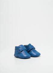 Chaussons/Pantoufles bleu PATT'TOUCH pour garçon seconde vue