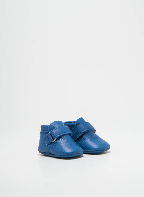 Chaussons/Pantoufles bleu PATT'TOUCH pour garçon