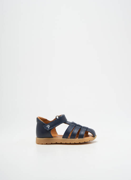 Sandales/Nu pieds bleu PATT'TOUCH pour fille