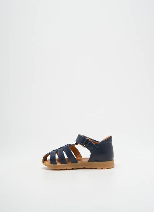 Sandales/Nu pieds bleu PATT'TOUCH pour fille
