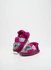 Chaussons/Pantoufles violet NANGA pour fille seconde vue