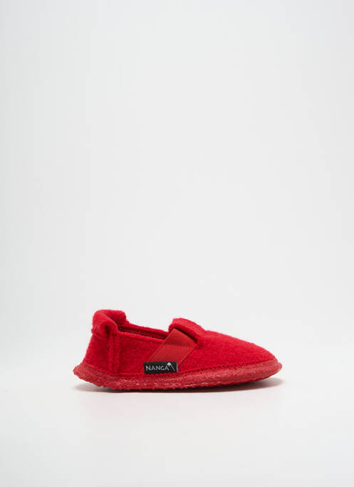 Chaussons/Pantoufles rouge NANGA pour enfant