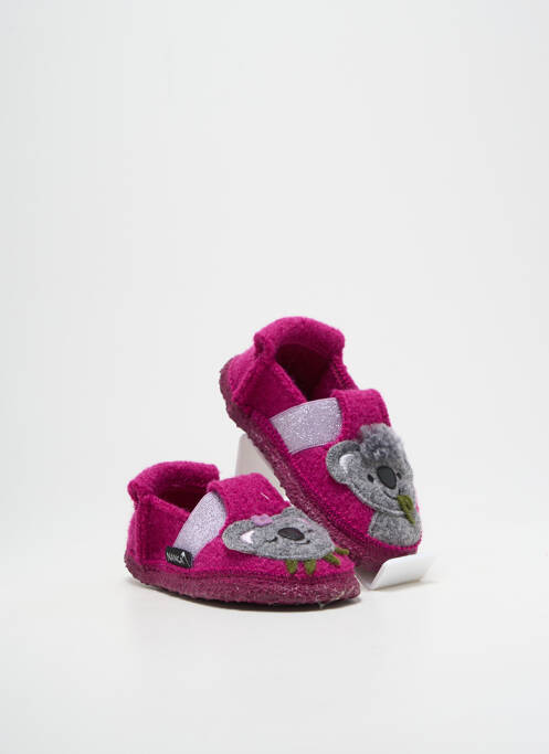 Chaussons/Pantoufles violet NANGA pour fille