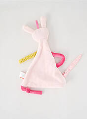 Doudou rose L'OISEAU BATEAU pour fille seconde vue