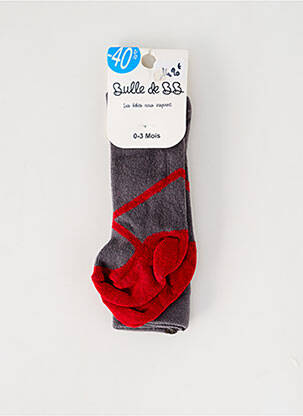 Collants imprimé fantaisie gris BULLE DE BB fille