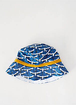 Chapeau imprimé fantaisie bleu BB AND CO enfant