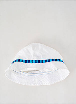 Chapeau tissage popeline blanc BULLE DE BB garçon