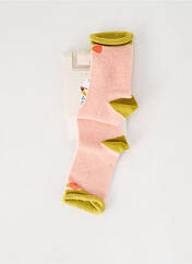 Chaussettes rose MOULIN ROTY pour fille seconde vue