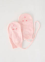 Gants rose PETIT BATEAU pour fille seconde vue