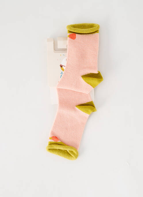 Chaussettes rose MOULIN ROTY pour fille